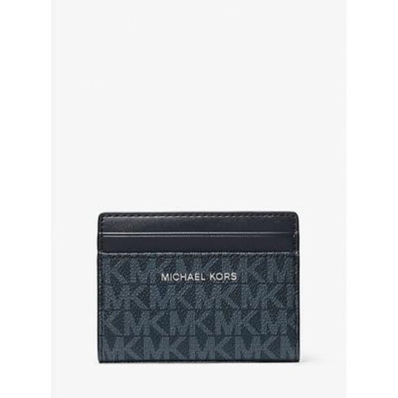 Michael Kors Cooper Signature Logo Bi-Fold Wallet NWT - Picture 1 of 8